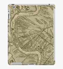 Vintage Map of New Orleans Louisiana (1919) iPad Case/Skin