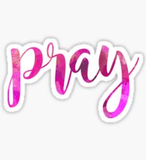 Pray Sticker