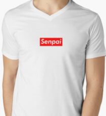 Senpai Supreme Men's V-Neck T-Shirt