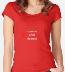 Hamilton - Komma nach dem Liebsten Tailliertes Rundhals-Shirt