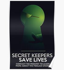 Secret Keepers Save Lives Poster