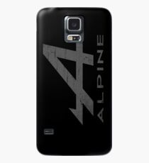 Alpine Alphabet Logo WHT Distressed Case/Skin for Samsung Galaxy