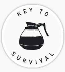 Key To Survival Sticker