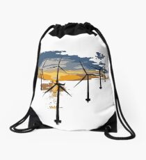 Thanetian Coasts of Kent Drawstring Bag