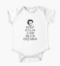 Keep calm and read Eragon (Black text) One Piece - Short Sleeve