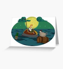 Guybrush Threepwood Greeting Card
