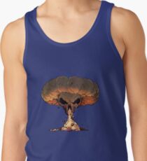 Skull Mushroom Cloud Tanktop für Männer