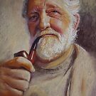 Portrait of Ray by Lynda Robinson