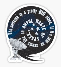 Awful waste of space Sticker