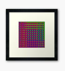 TIME AND SPACE SEPARATING IN THE ELEVENTH UNIVERSE Framed Print