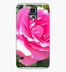 Blush Pink Rose Case/Skin for Samsung Galaxy
