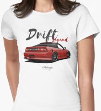 Silvia S13, 200SX, 240SX (red) Women's Fitted T-Shirt