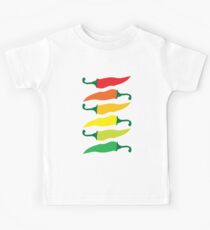 Ripening Chili Peppers Kids Tee