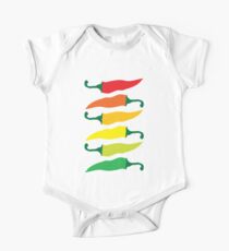 Ripening Chili Peppers One Piece - Short Sleeve