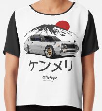 Skyline GTR Kenmeri (weiß) Chiffontop