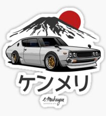 Skyline GTR Kenmeri (white) Sticker