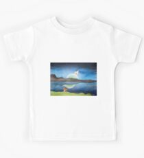 moons of an alien world Kids Tee