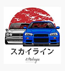 Skyline (R34 & Hakosuka) Photographic Print