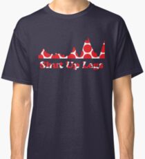 Shut Up Legs Red Polka Dot Mountain Profile Classic T-Shirt