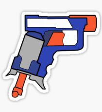 NERF TOY DESIGN- MINIMALIST Sticker