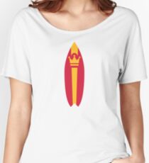Surfboard Women's Relaxed Fit T-Shirt