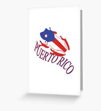 Puerto Rico Coqui Greeting Card