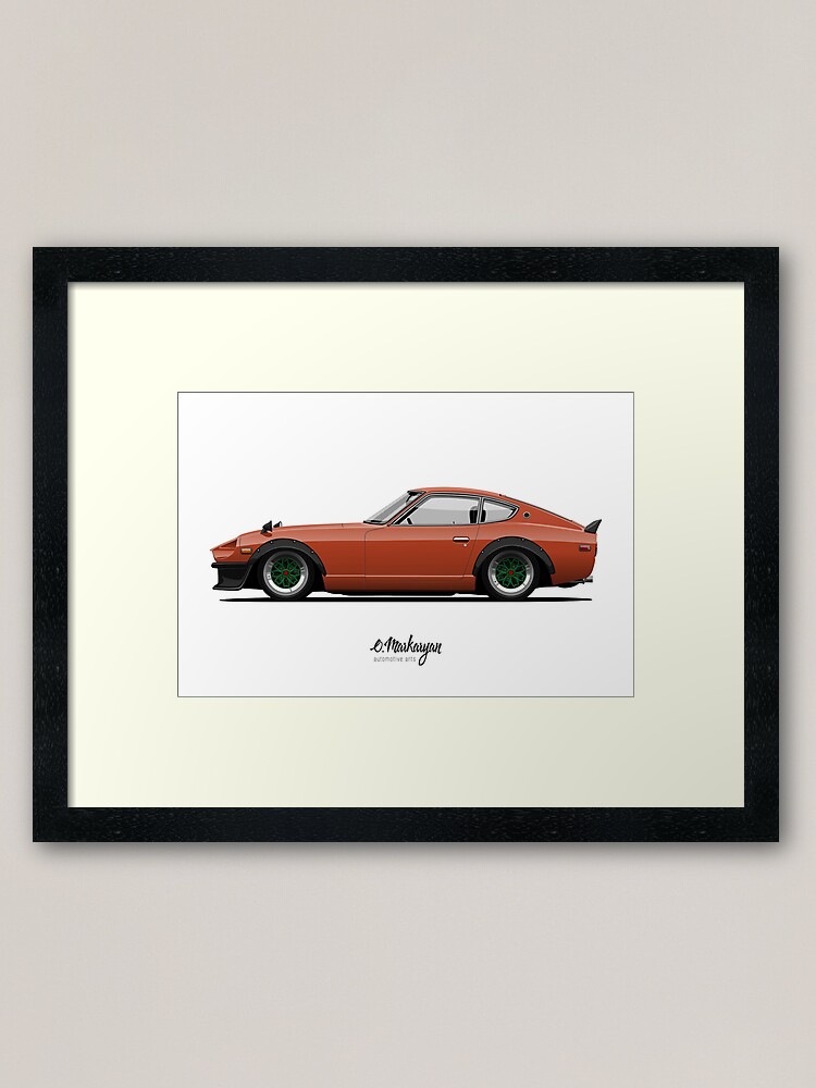 Alternate view of 280Z Framed Art Print