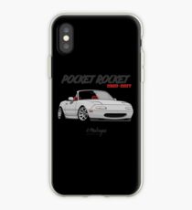 MX-5 Miata (white) iPhone Case