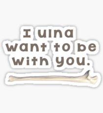 Ulna Bone Pun Sticker