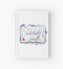 Nevernight - Du hast Worte in deiner Seele (blau) Notizbuch