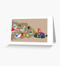 Mario Kart Item fury Greeting Card