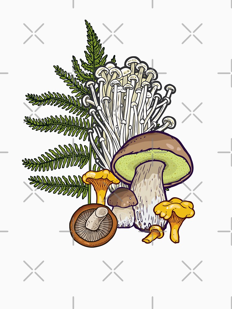 mushroom forest by smalldrawing