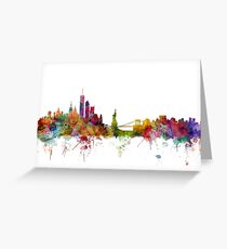 New York Skyline Greeting Card