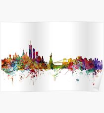 New York Skyline Poster
