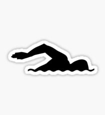 Swimming swimmer Sticker