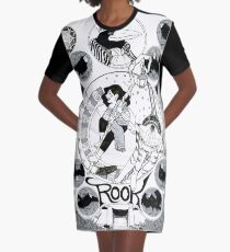 Rook, or The Seven Ravens Graphic T-Shirt Dress
