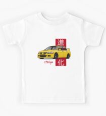 Lancer Evolution VIII (Yellow) Kids Tee
