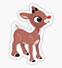 Classic Rudolph Sticker