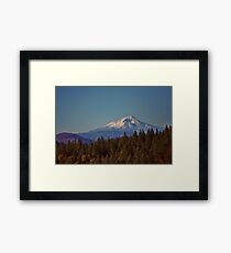 Mount Shasta Framed Print