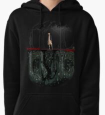 Upside down Pullover Hoodie