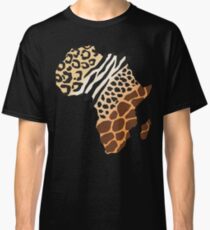 Africa Map African Safari T-Shirt Classic T-Shirt