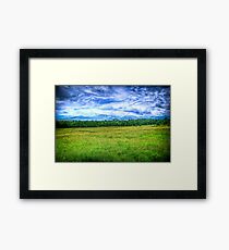 Canon Mountains Framed Print