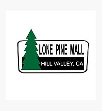Lone Pine Mall - Back To The Future Photographic Print