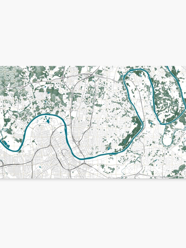 Nashville TN Map White Inexperienced Teal Canvas Print photograph about Printable Map of Nashville referred to as Nashville TN Map White Eco-friendly Teal Canvas Print