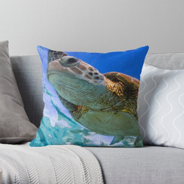 Beauty - print Throw Pillow