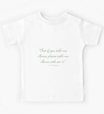 Anne with an 'E' Kids Tee