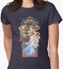 Moon's Serenity Women's Fitted T-Shirt