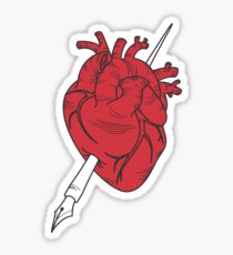 Write Your Heart Out Sticker
