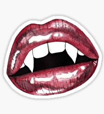 Vampire Lips Sticker