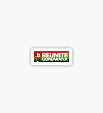 Reunite Gondwana Sticker Sticker